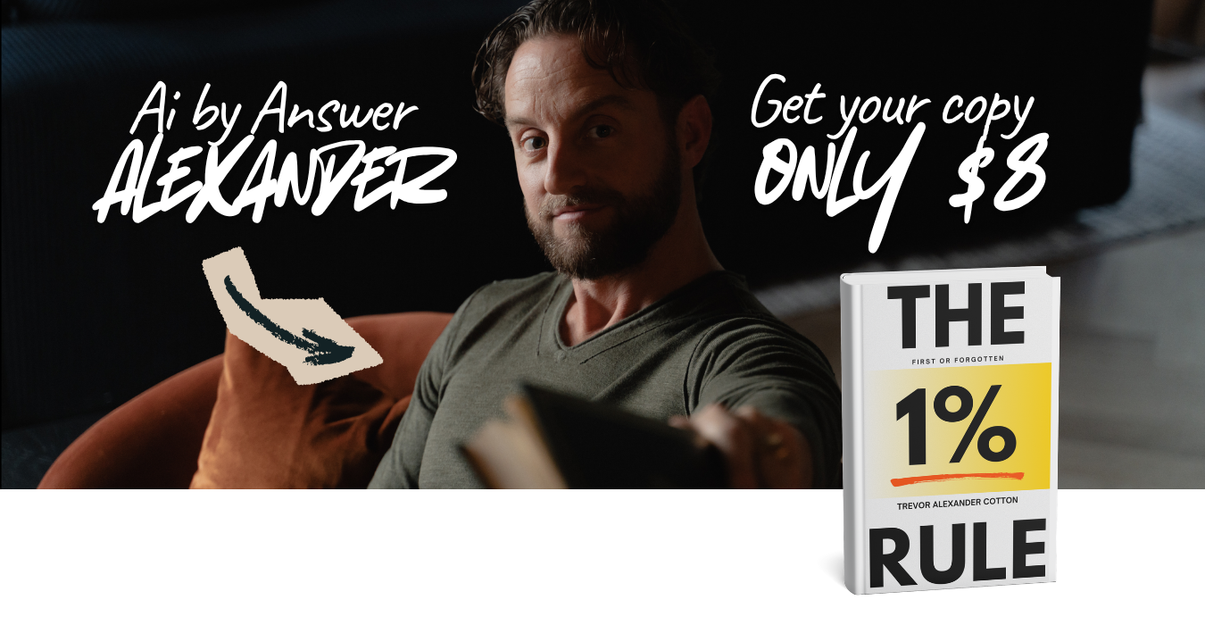 The 1% Rule by Trevor Alexander Cotton - Get your copy only $8